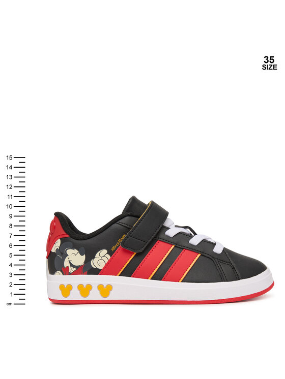 adidas adidas Сникърси Adidas Disney Mickey Mouse Grand Court Shoes Kids KI9187 Черен