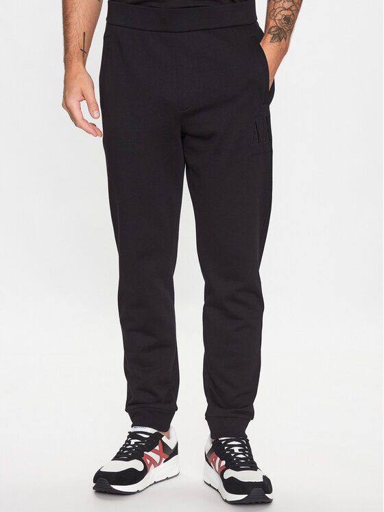 Armani Exchange Armani Exchange Pantaloni da tuta 8NZPPQ ZJ1ZZ 5237 Nero Regular Fit