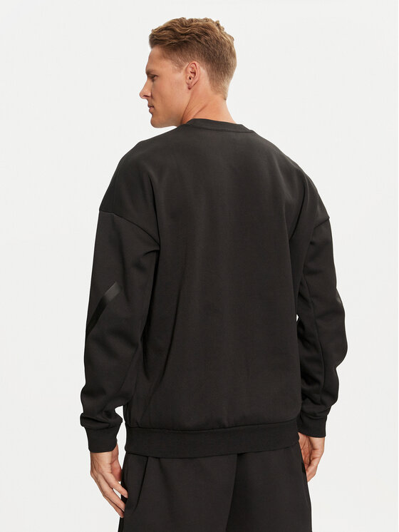 adidas adidas Majica dugih rukava Z.N.E. JE7536 Crna Loose Fit
