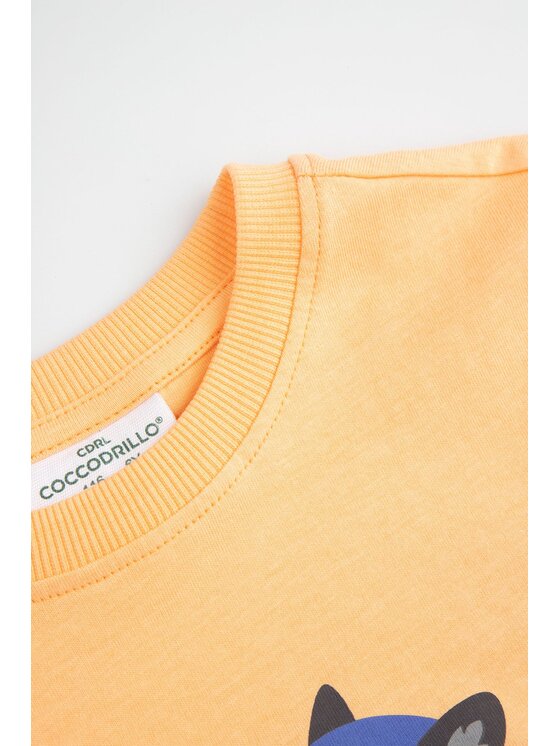 Coccodrillo Coccodrillo T-Shirt WC6143202HBK-005 Różowy Regular Fit