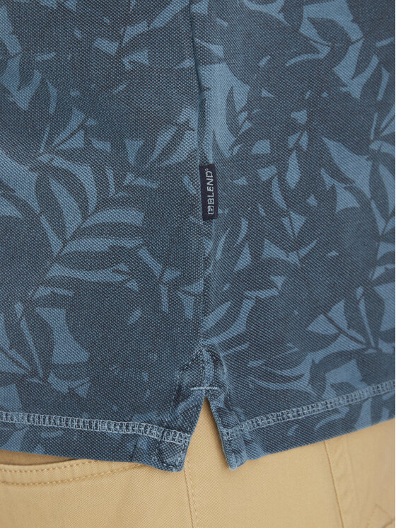 Blend Blend Polokošeľa 20718251 Modrá Regular Fit