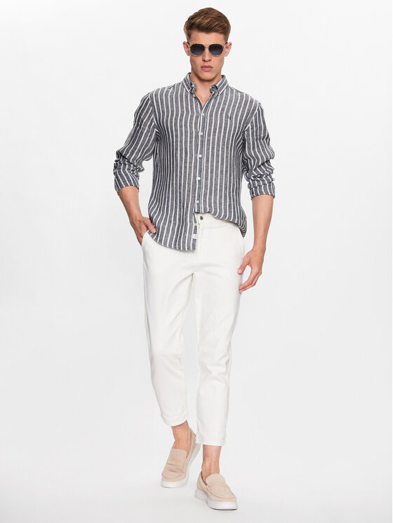 Casual Friday Casual Friday Marškiniai 20504647 Mėlyna Regular Fit
