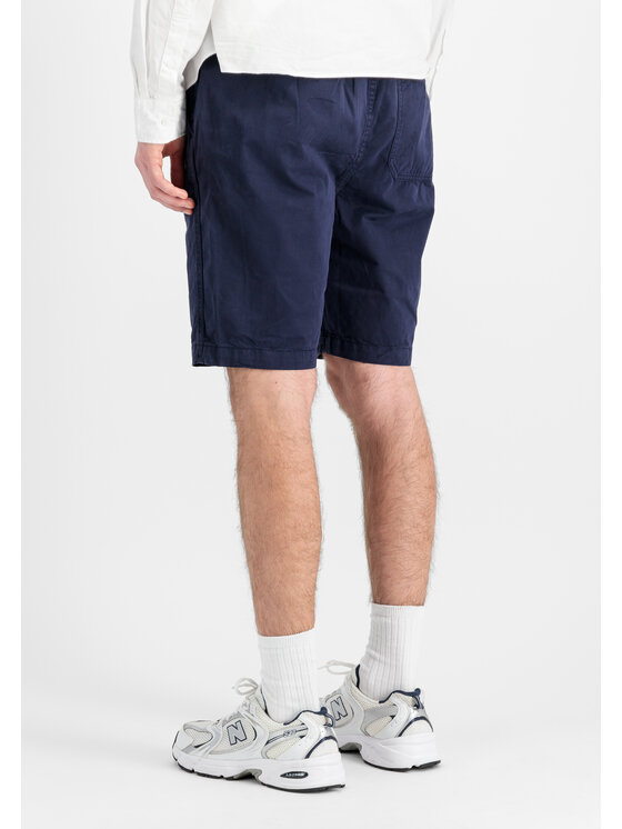 Alpha Industries Alpha Industries Szorty Basic Cotton Short Granatowy Regular Fit