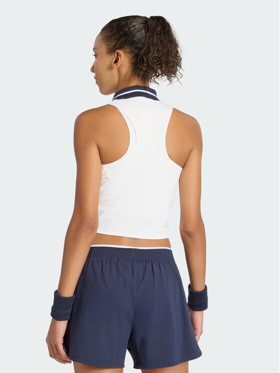 adidas adidas Koszulka techniczna 163234 Biały Slim Fit