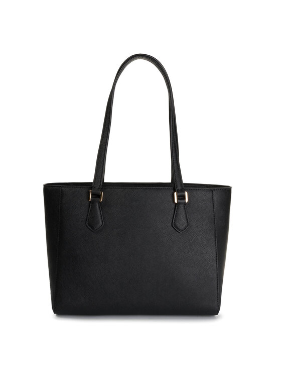 Tory burch robinson small tote black hotsell