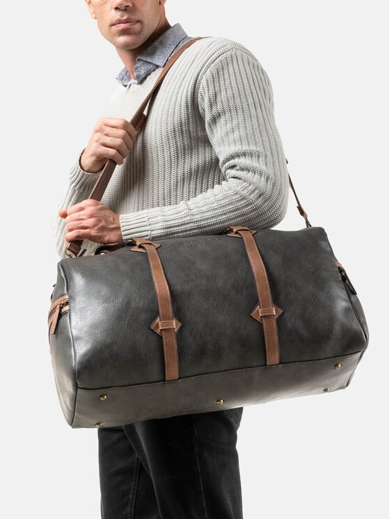 Herling Herling Borsa da viaggio Mercer Grigio