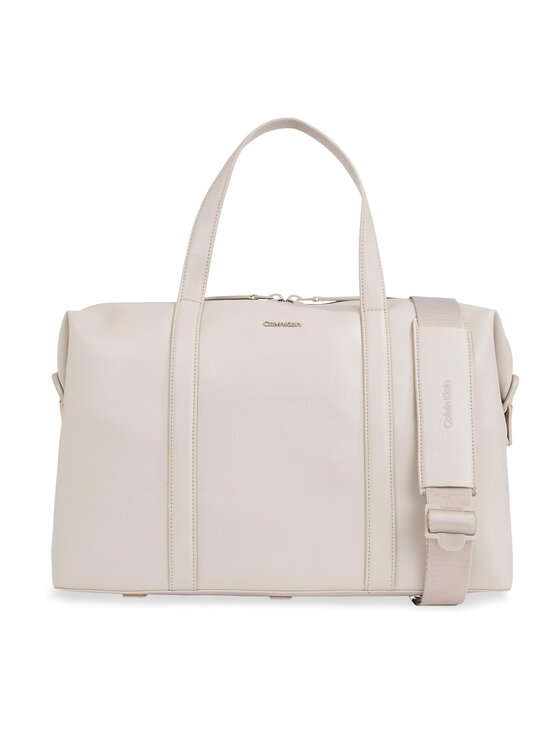 Calvin Klein Víkendová taška Minimal Focus K50K511645 Sivá