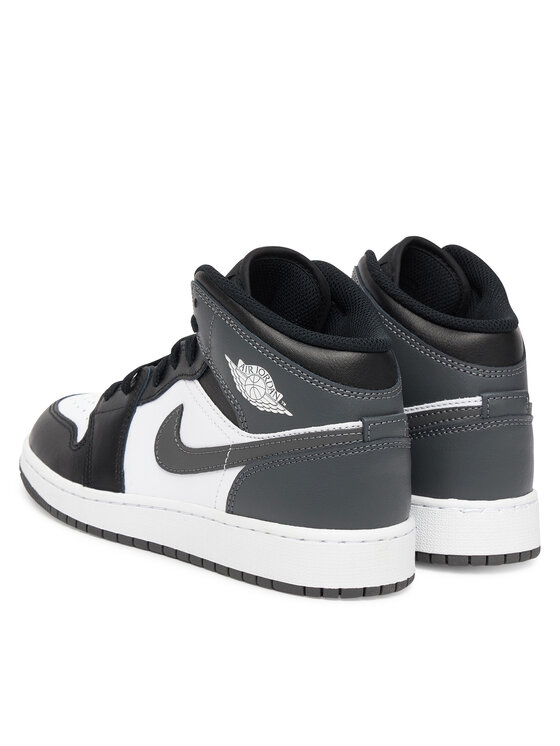 Nike Nike Sportcipők Air Jordan 1 Mid (GS) DQ8423 001 Szürke