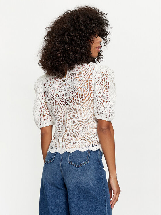 TWINSET TWINSET Halenka 241TP3491 Bílá Regular Fit