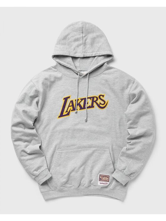 Mitchell & Ness Mitchell & Ness Mikina TEAM LOGO HOODY LOS ANGELES LAKERS Šedá Regular Fit