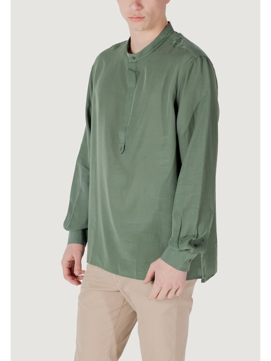 Antony Morato Antony Morato Camicia KILIS RELAXED FIT Verde Relaxed Fit