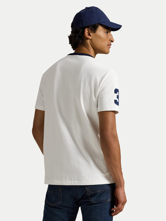 Polo Ralph Lauren Polo Ralph Lauren T-Shirt 710981767004 Biały Regular Fit