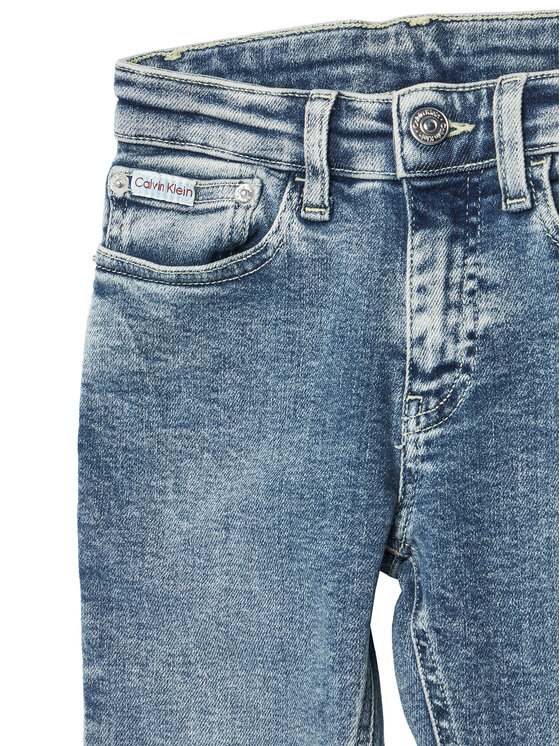 Calvin Klein Jeans Calvin Klein Jeans Džinsai IB0IB02189 D Mėlyna Slim Fit