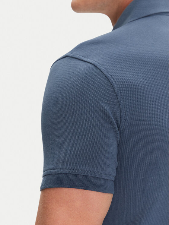 Tommy Hilfiger Tommy Hilfiger Polokošeľa 1985 MW0MW17771 Modrá Slim Fit