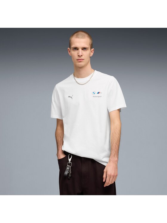 Puma Puma T-Shirt 634897 Biały Regular Fit