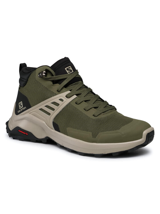 Salomon Salomon Туристически X Raise Mid Gtx GORE-TEX 410958 26 V0 Зелен