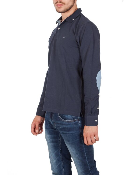 SUN68 SUN68 T-shirt q-dav-31560 Blu Regular Fit