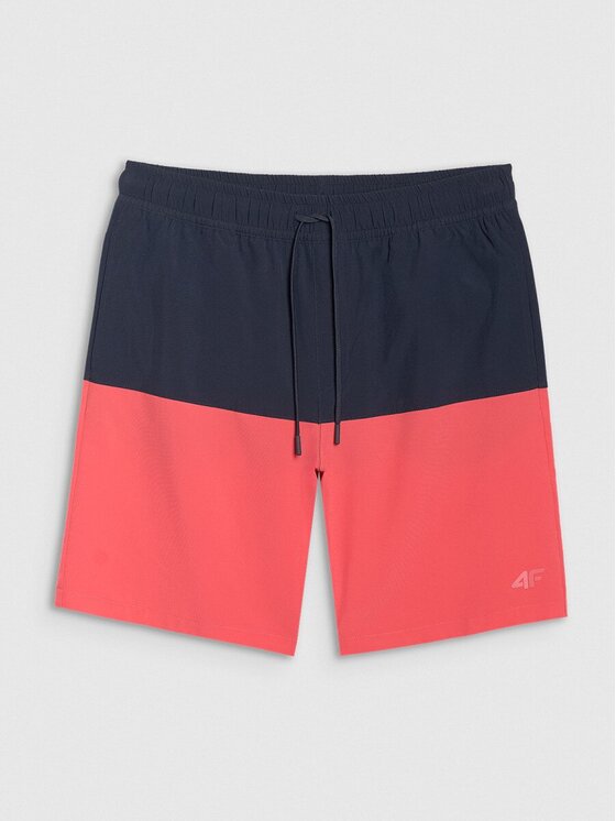 4F 4F Plážové šortky 4FWSS25UBDSM135-63S Ružová Regular Fit