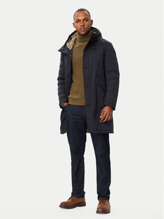 Blauer Blauer Зимно яке Faywood 26WBLUK11310 007110 Тъмносин Regular Fit