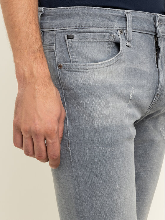 Guess Guess Skinny Fit džíny M01AN2 D3YF1 Šedá Skinny Fit