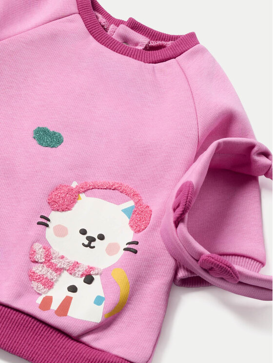 Mayoral Mayoral Повсякденна сукня 2812 Рожевий Regular Fit