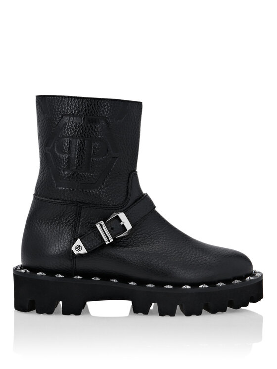PHILIPP PLEIN PHILIPP PLEIN Čižmy 10571 Čierna