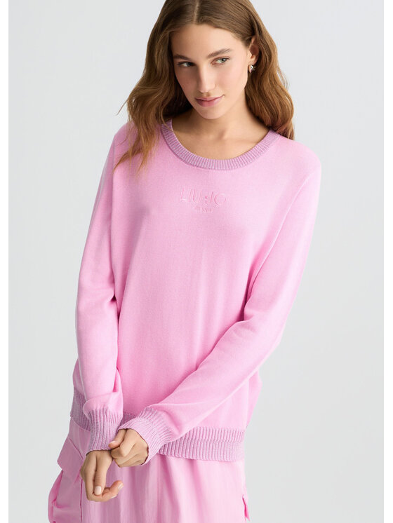 Liu Jo Liu Jo Maglione TA5060MS49IX0671 Rosa Regular Fit