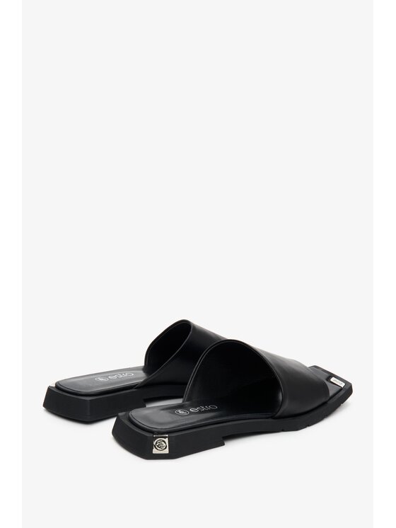 Estro Estro Παντόφλες ER00109615 Μαύρο