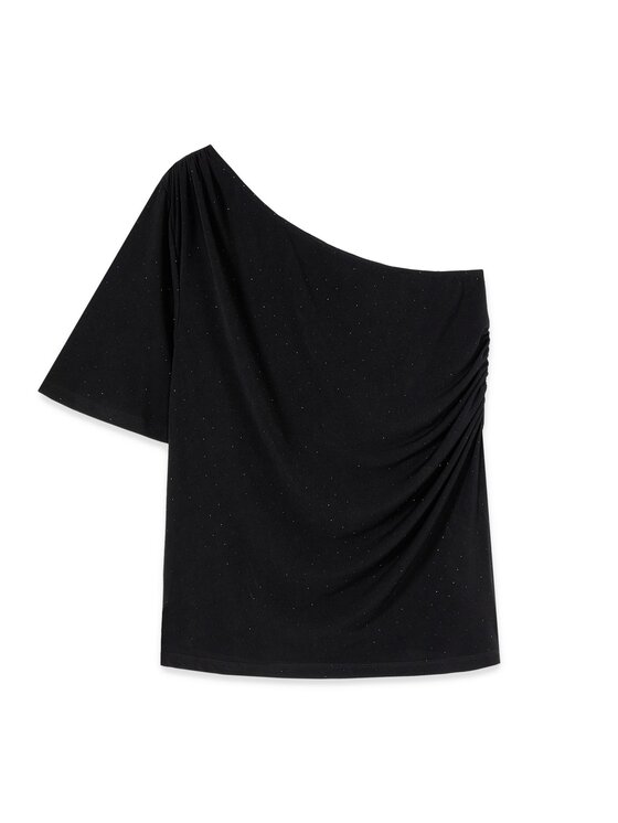 Fiorella Rubino Fiorella Rubino T-Shirt G026L009423N033 Czarny Regular Fit
