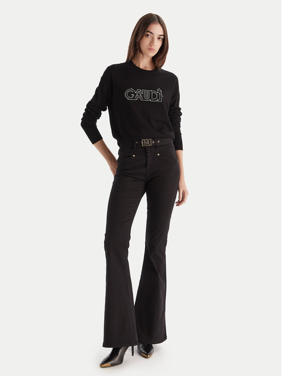 Gaudi Gaudi Pullover 521BD53023 Schwarz Regular Fit