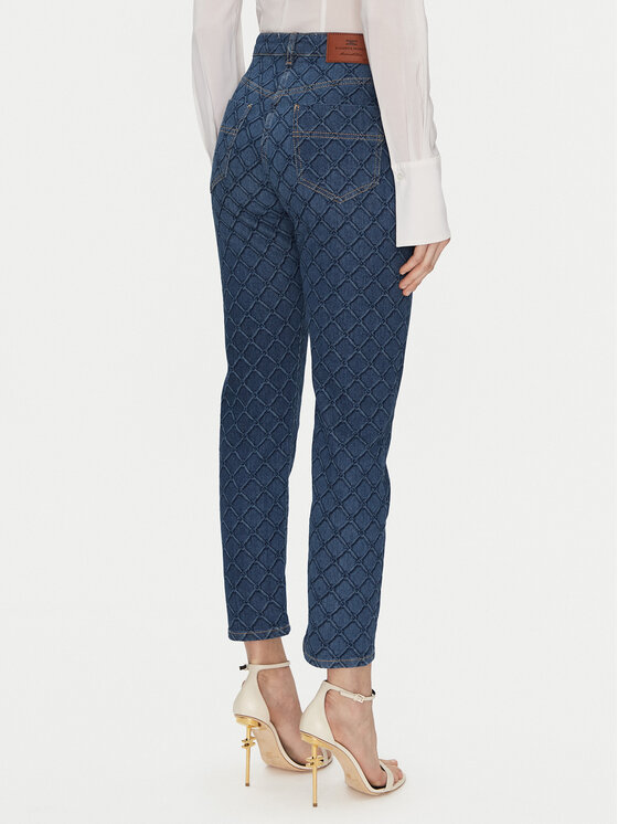 Elisabetta Franchi Elisabetta Franchi Jeans PJ-95N-51E2-V400 Blu scuro Regular Fit
