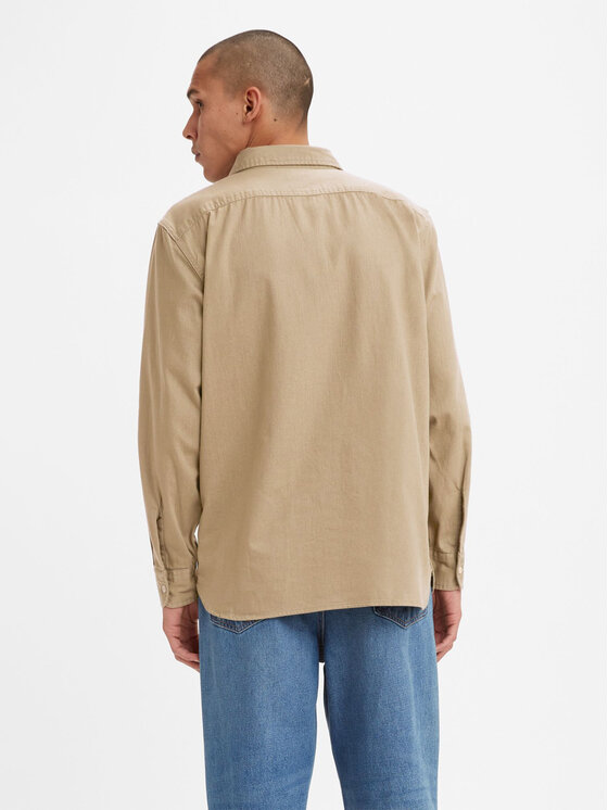 Camicia Classic Worker Corduroy 195870234 Beige