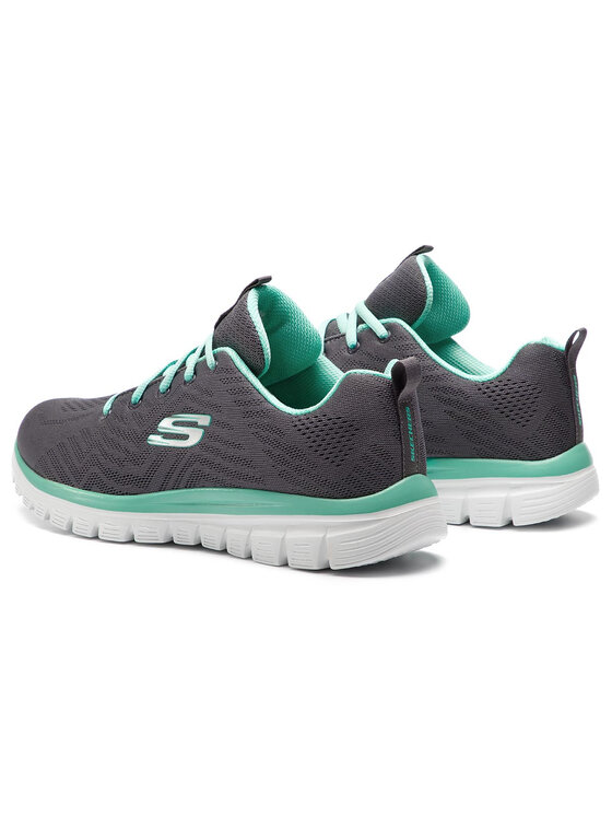 Skechers Skechers Sneakersy Get Connected 12615/CCGR Šedá