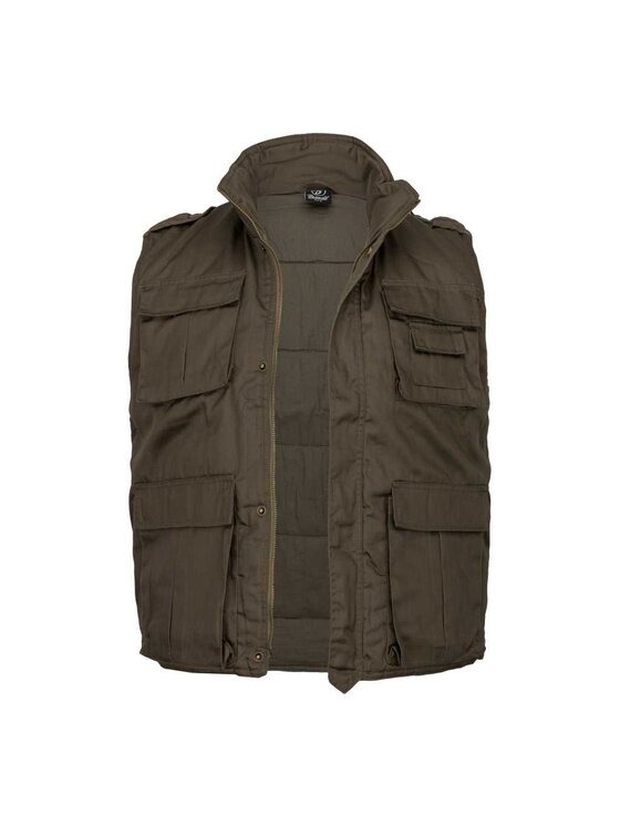 Brandit Brandit Kamizelka 4014.1.XL Zielony Regular Fit