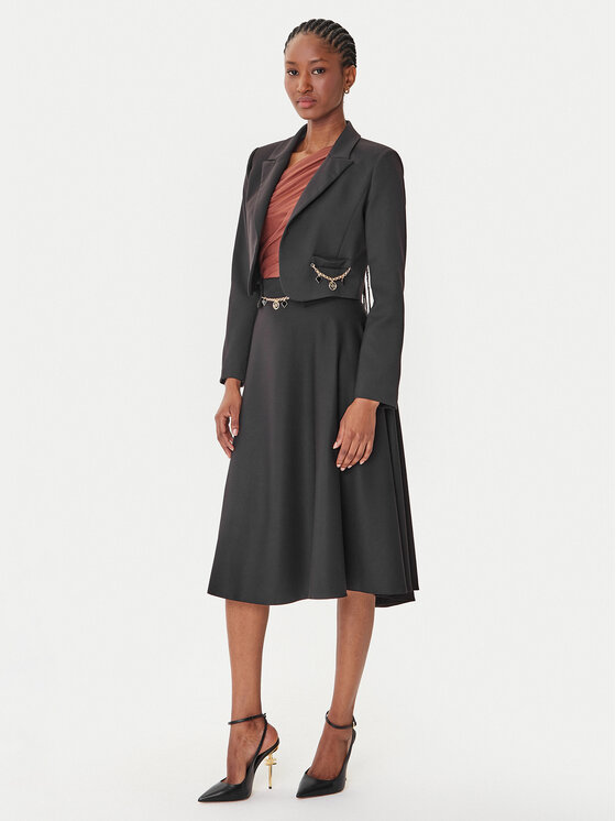 Rinascimento Rinascimento Bolero CFC0126215003 Črna Regular Fit
