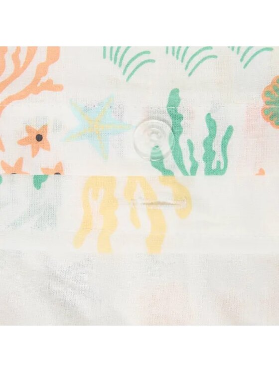 MIAhome MIAhome Komplet pościeli dziecięcej bawełnianej Oceania 140x200 cm Kolorowy