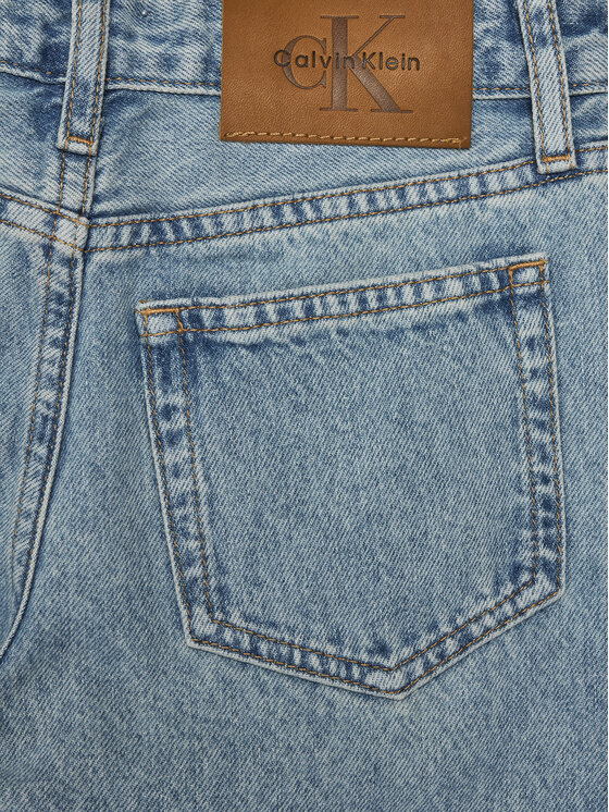 Calvin Klein Jeans Calvin Klein Jeans Jeans hlače Skater LVCKSJC47B Modra Relaxed Fit