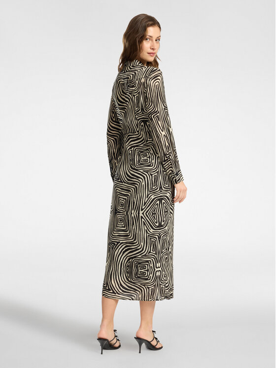 Elena Mirò Elena Mirò Sukienka wieczorowa 7014P000327N001 Czarny Slim Fit