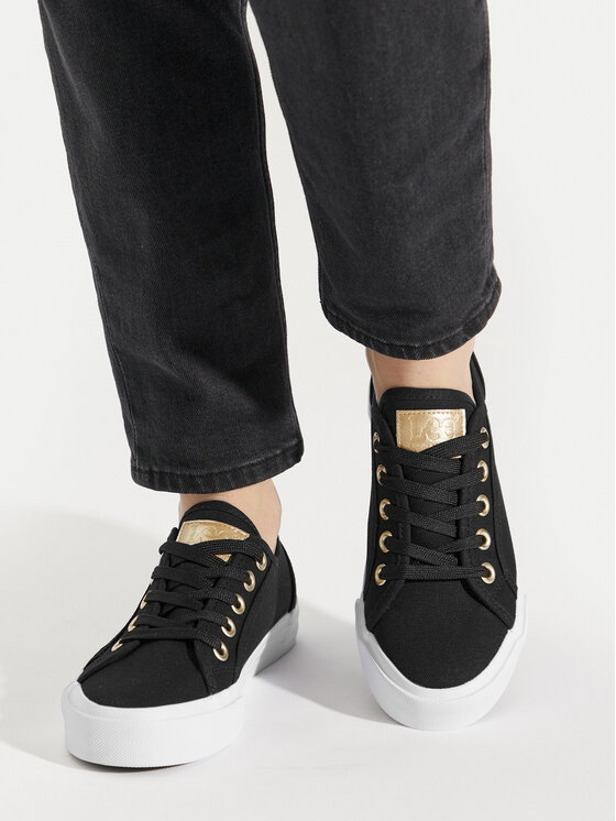 Lee Lee Πάνινα παπούτσια Ava C Women Low 50241019.25Y Μαύρο
