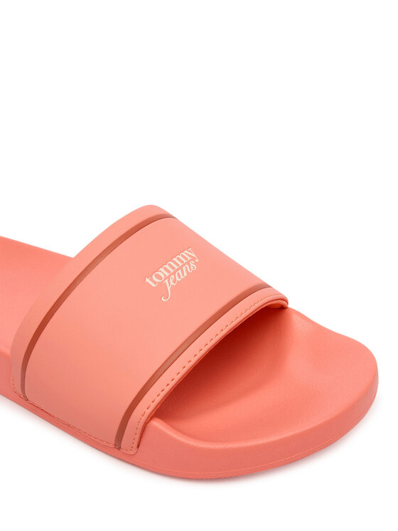 Tommy Jeans Tommy Jeans Şlapi Tjw Poolslides EN0EN02976 Roz