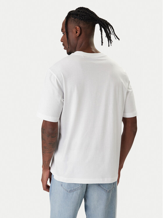 HUGO HUGO T-Shirt Namerix 50554350 Bílá Regular Fit