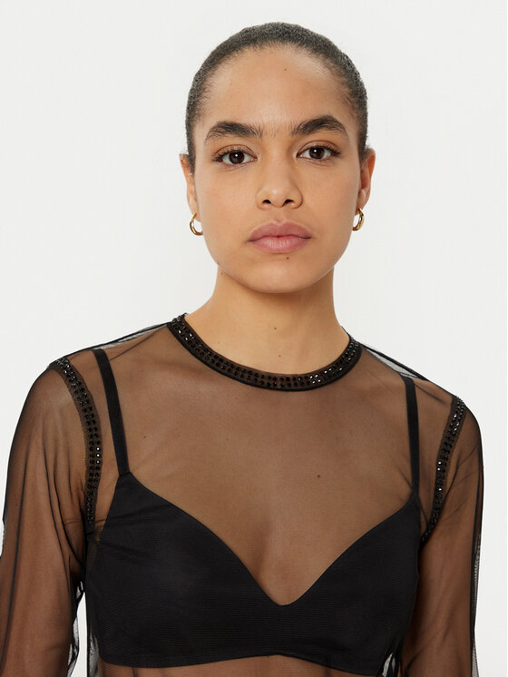 MAX&Co. MAX&Co. Blusa 2516941011200 Nero Regular Fit