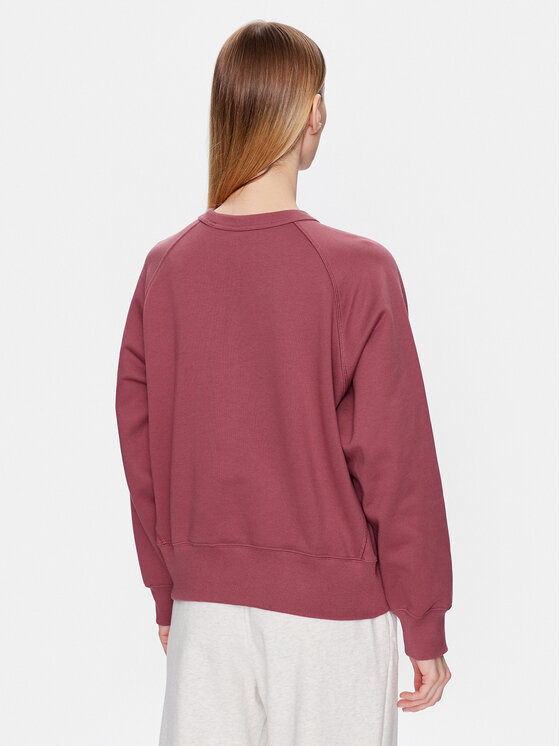 New Balance New Balance Sweatshirt WT31500 Dunkelrot Oversize
