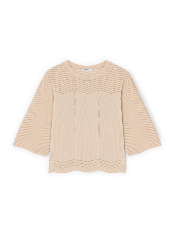 Motivi Motivi Maglione M112W003802N002 Bianco Regular Fit