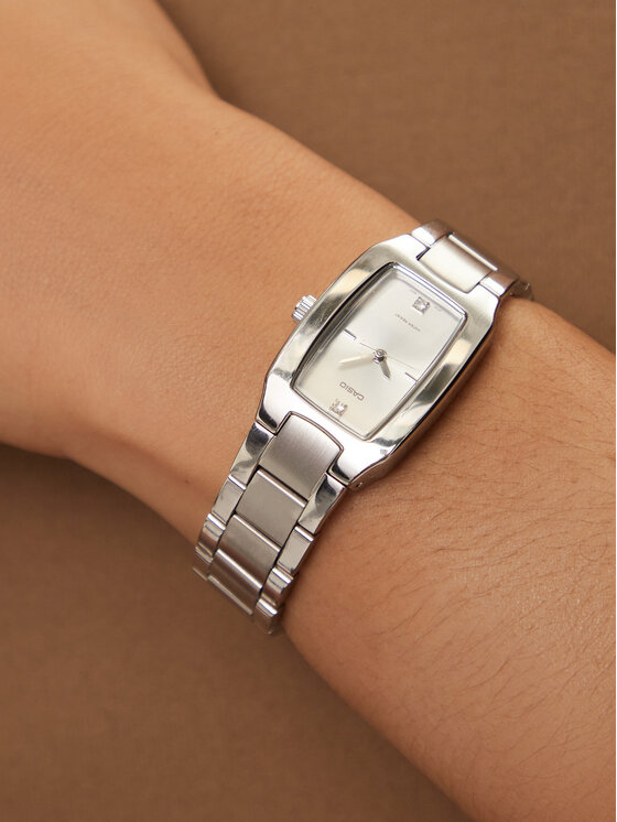Casio Casio Zegarek Classic  LTP-1165PA-7C2EF Srebrny