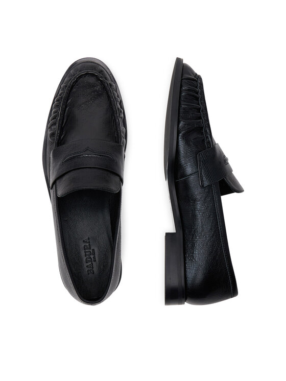 Badura Badura Mocasini LILAC-SLT152SK Negru