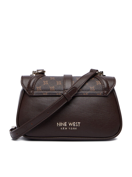 Nine West Nine West Handtasche CEO-SILK LINE-KY500 Dunkelbraun