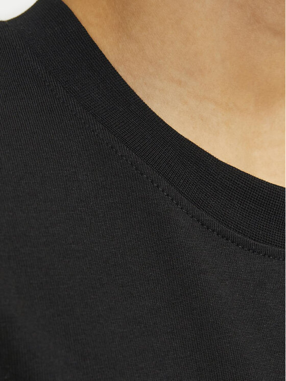 Jack&Jones Junior Jack&Jones Junior Marškinėliai Bushwick Blur 12263146 Juoda Relaxed Fit