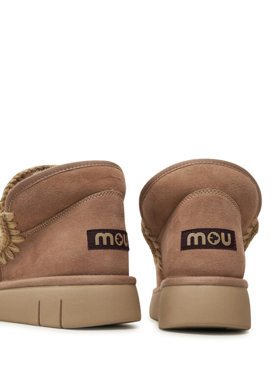 Mou Mou Sniego batai Eskimo Bounce Sneaker FW531009A Smėlio