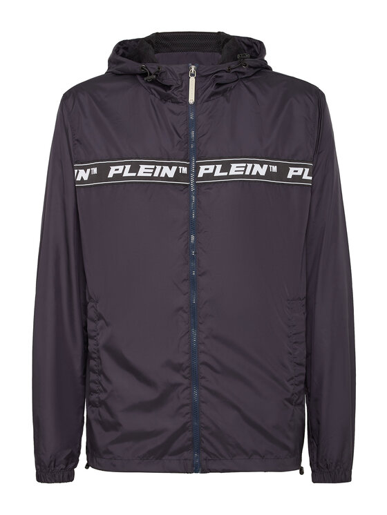 PHILIPP PLEIN PHILIPP PLEIN Wiatrówka 6817 Granatowy Regular Fit